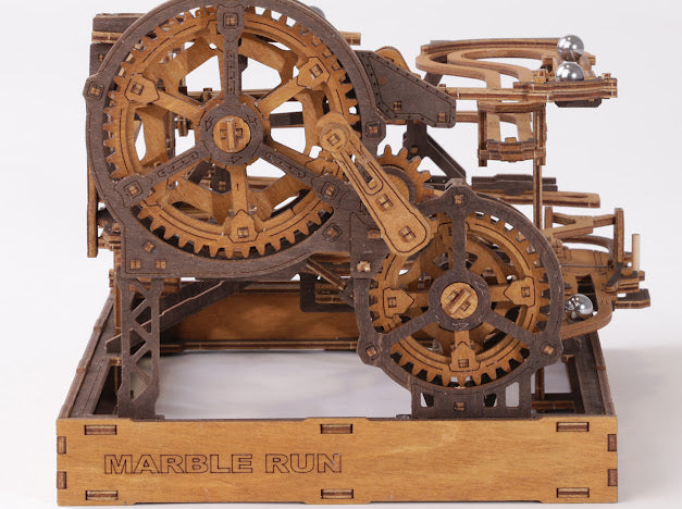 3D Houten Puzzel Marble Run - DIY Wood Knikkerbaan