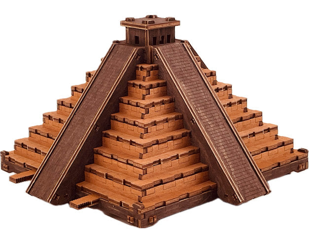 3D Houten Escape Room Puzzel Maya Pyramid - Wood Puzzles