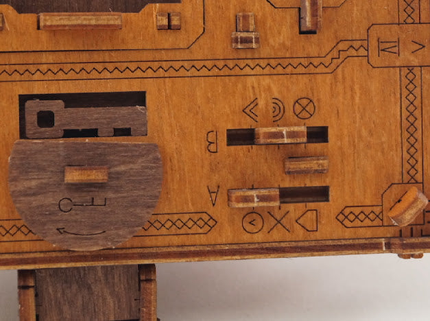 3D Houten Escape Room Puzzel Maya Pyramid - Wood Puzzles