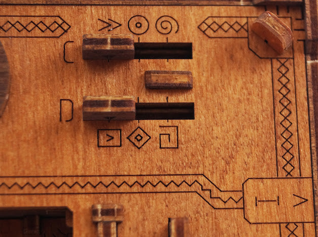 3D Houten Escape Room Puzzel Maya Pyramid - Wood Puzzles