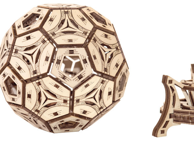 3D Houten PuzzelFootball Cup Organizer - DIY Wood Puzzles