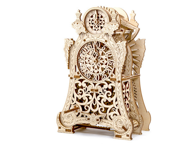 3D Houten Puzzel Magic Clock - DIY Wood Builds