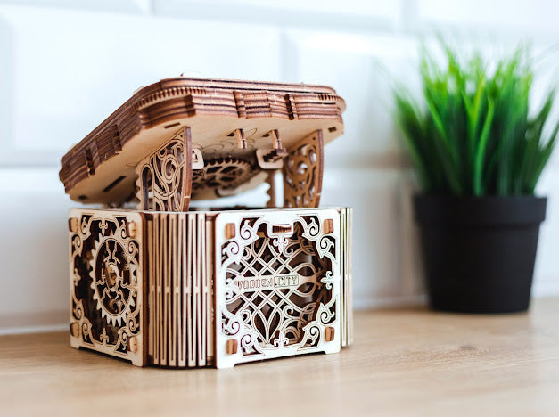 3D Houten Puzzel Mystery Box - DIY Wood Builds