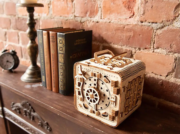 3D Houten Puzzel Kluis - DIY Wood Builds