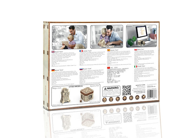 3D Houten Puzzel Kluis - DIY Wood Builds