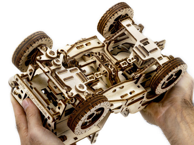 3D Houten Puzzel Off Roader 4x4 Car - DIY Wood Build