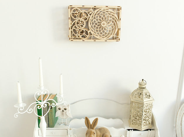 3D Houten Puzzel Kinetic Picture - DIY Wood Builds