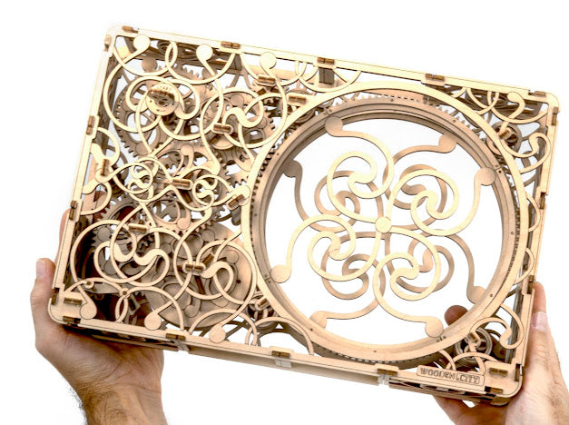 3D Houten Puzzel Mechanical Picture - DIY Wood Builds