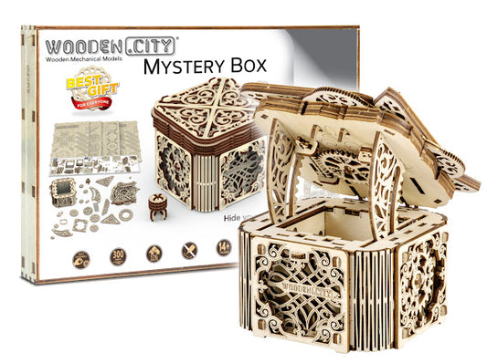 3D Houten Puzzel Mystery Box - DIY Wood Builds