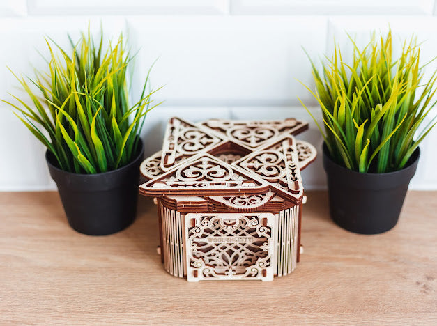 3D Houten Puzzel Mystery Box - DIY Wood Builds