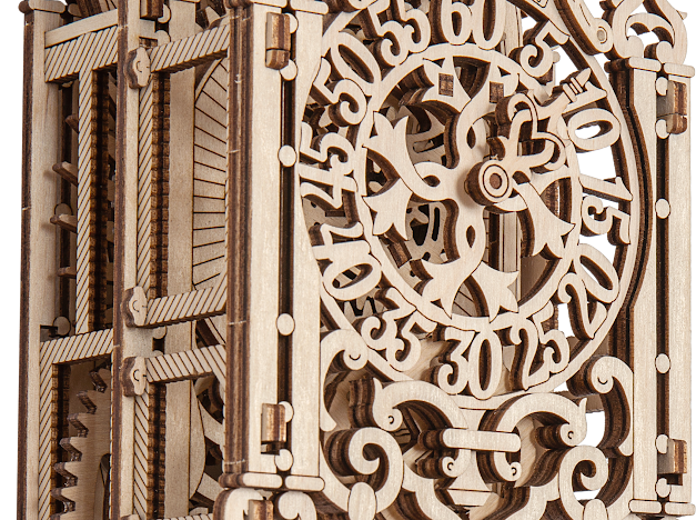 3D Houten Puzzel Royal Clock - DIY Wood Builds