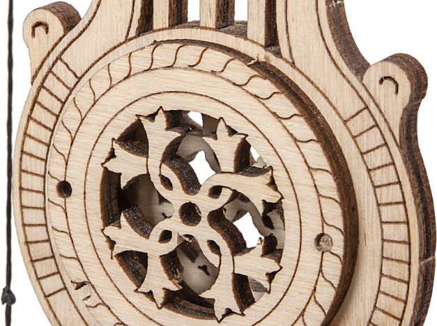 3D Houten Puzzel Royal Clock - DIY Wood Builds