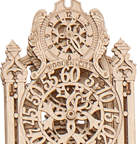 3D Houten Puzzel Royal Clock - DIY Wood Builds