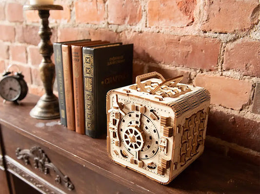 3D Houten Puzzel Kluis - DIY Wood Builds