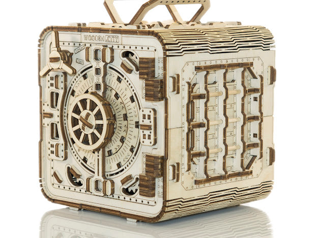 3D Houten Puzzel Kluis - DIY Wood Builds