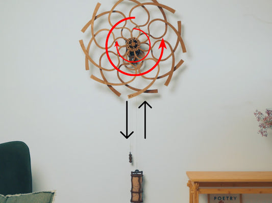 3D Houten Puzzel Kinetic Wall Art Sculpture Ornate Geometric