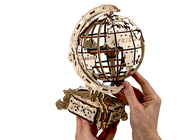 3D Houten Puzzel World Globe - DIY Wood Builds