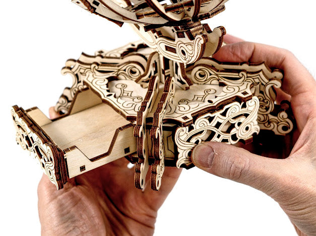 3D Houten Puzzel World Globe - DIY Wood Builds